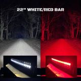 22 inch red white