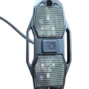Red and White LED Interior Lights (WIRED)